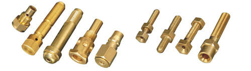 Brass material parts